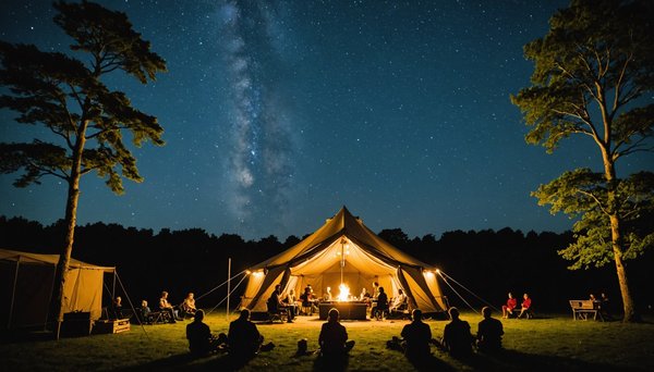 What are the best UK campsites for experiencing local theatre performances?